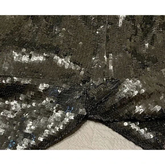 Lillie Rubin Black Sequin Shorts Vintage 1970’s Size 8/10 Medium